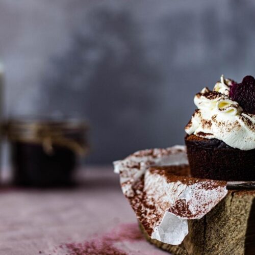 kakaové muffiny z řepy