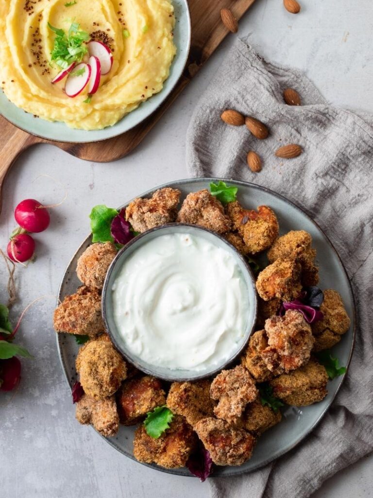 obalovaný květák pečený v troubě