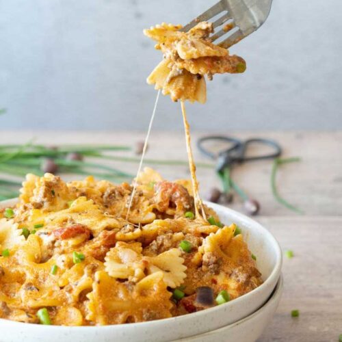 Těstoviny z jednoho hrnce ala lasagne