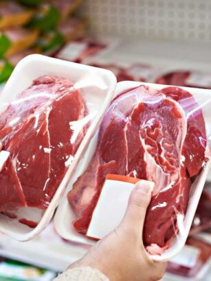 balené maso ze supermarketu