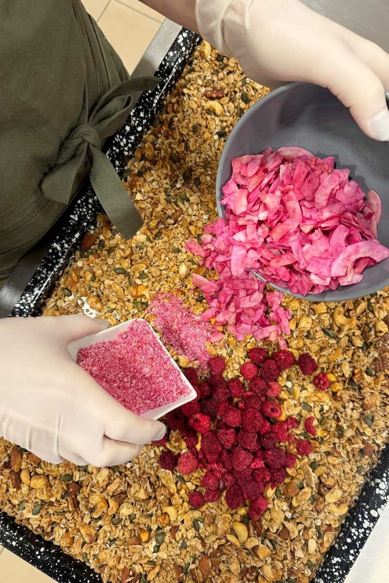 domácí granola mlsni