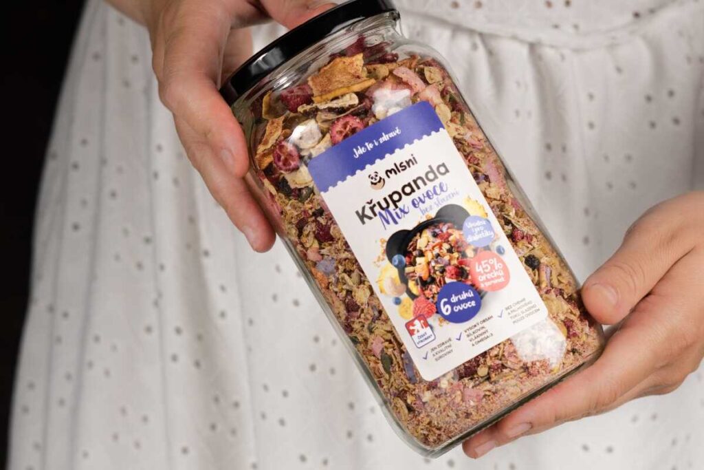řemeslná granola mlsni.cz