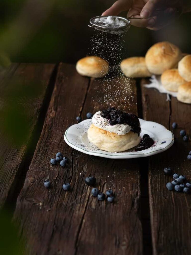 vdolky kynuté pečené