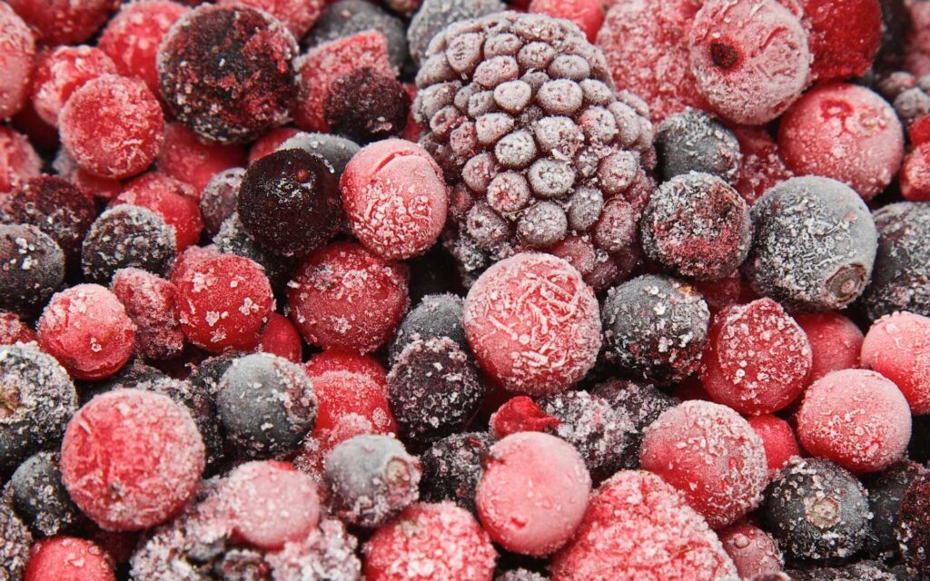 kvalita mražené ovoce