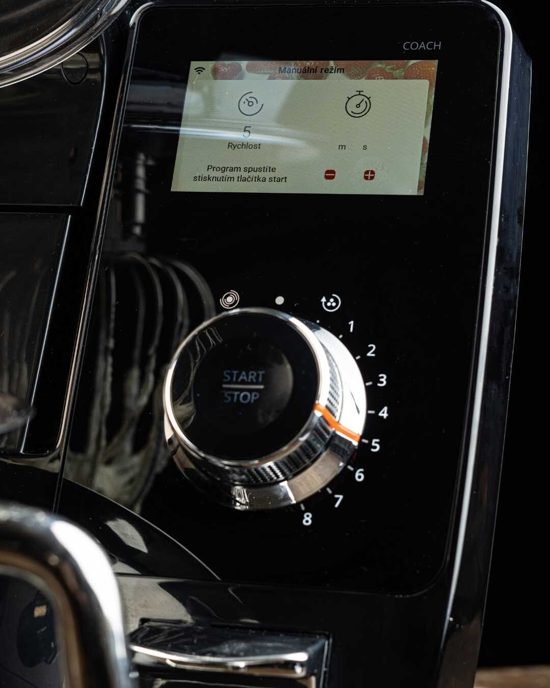 dotykový displej i-coach tefal