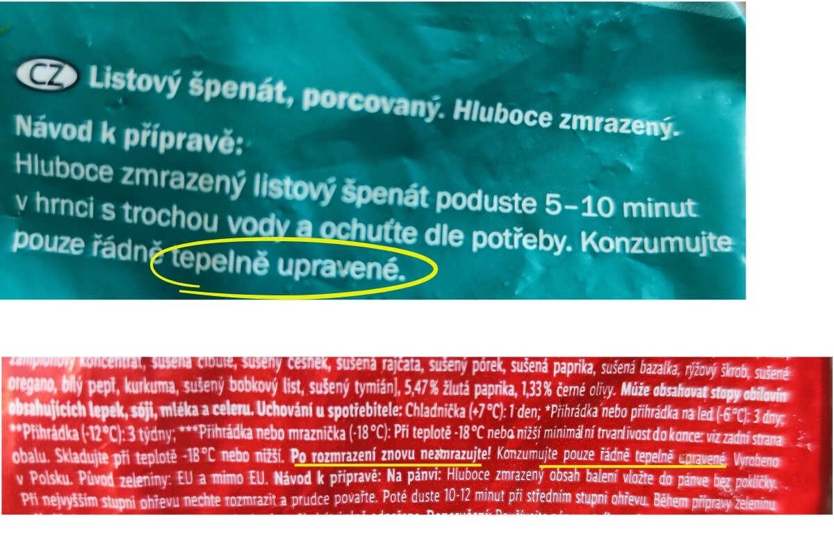 mražené ovoce